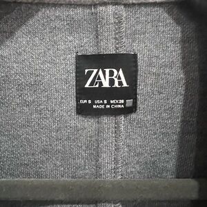 Zara Charcoal Knit Top